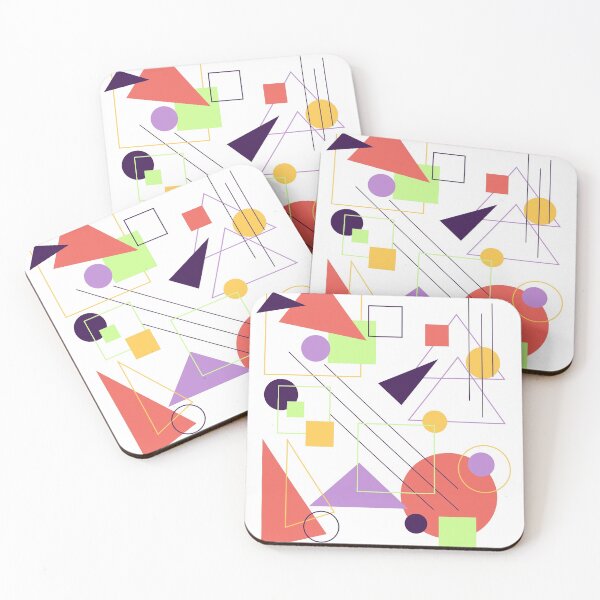 Item preview, Neon Geometric Shapes designed and sold by laurendoodles5.