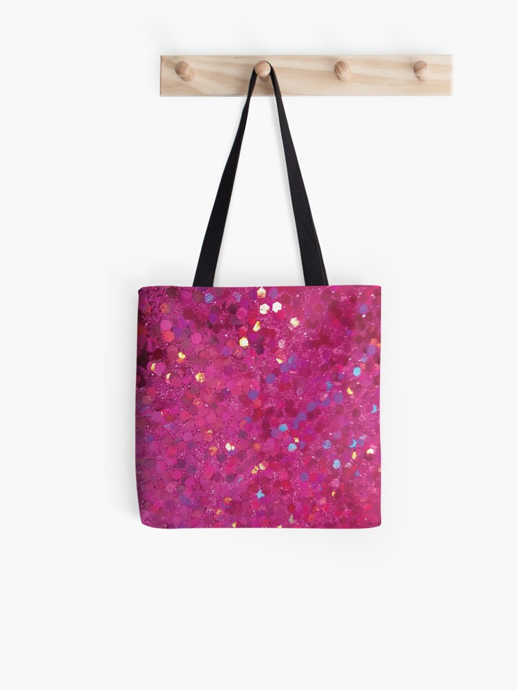 glitter tote bags