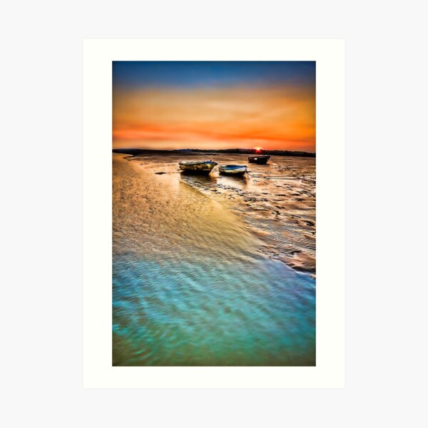 The Jetty Two Tree Island Art Print