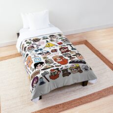 Gravity Falls Doodle Comforter