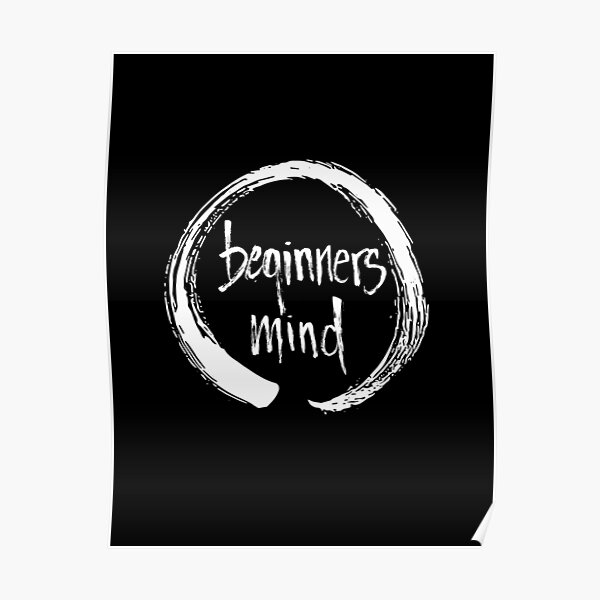 Beginners Mind Enso Martial Arts T Shirt Poster For Sale By