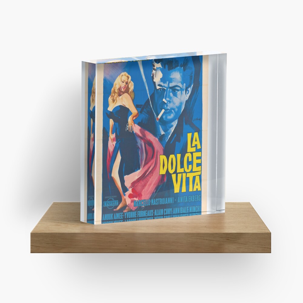 La Dolce Vita Acrylic Block
