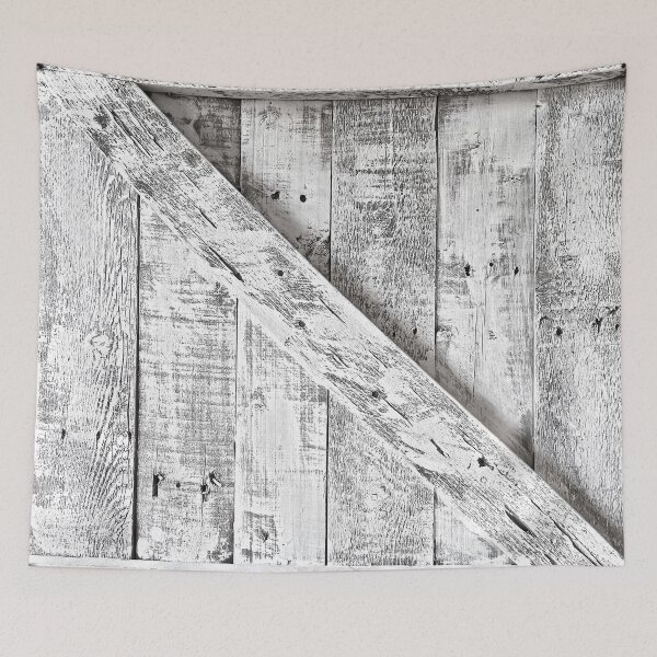 Item preview, White barn wood door, barn shutter designed and sold by Stephanie  Skeem.