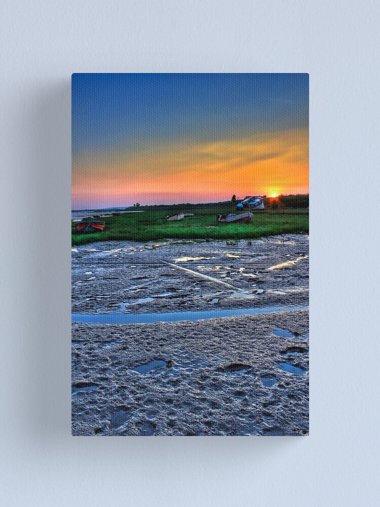 Alternate view of Sunset Two Tree Island Canvas Print