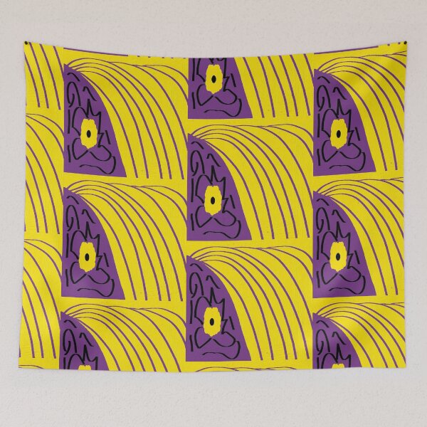 Item preview, Violet yellow black Ing designed and sold by eliso silva.