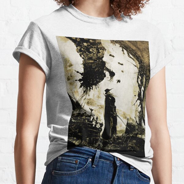 Yoshitaka Amano - Vampire Hunter D Classic T-Shirt