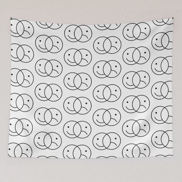 Item preview, happy sad face designed and sold by gingerlouls.