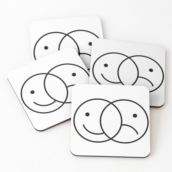 Item preview, happy sad face designed and sold by gingerlouls.