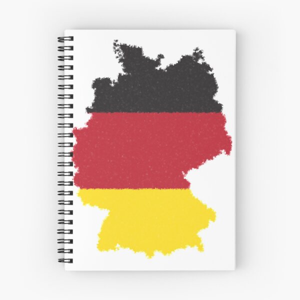 Item preview, German Cubic Style Flag Map designed and sold by mattpanta.