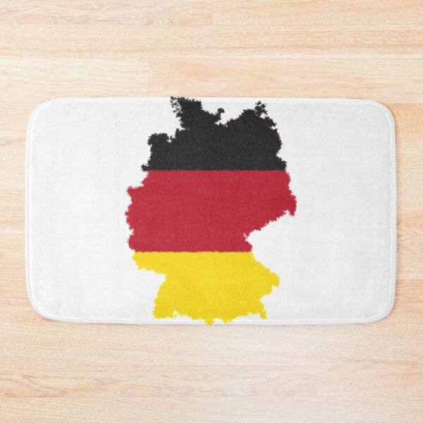 Item preview, German Cubic Style Flag Map designed and sold by mattpanta.