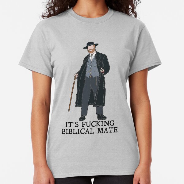 Alfie Solomons - It's fucking biblical mate: Peaky Blinders Classic T-Shirt