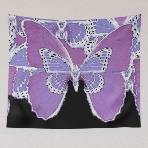 Item preview, BLACK-PUCE PURPLE MONARCH BUTTERFLY ABSTRACT designed and sold by sharlesart.