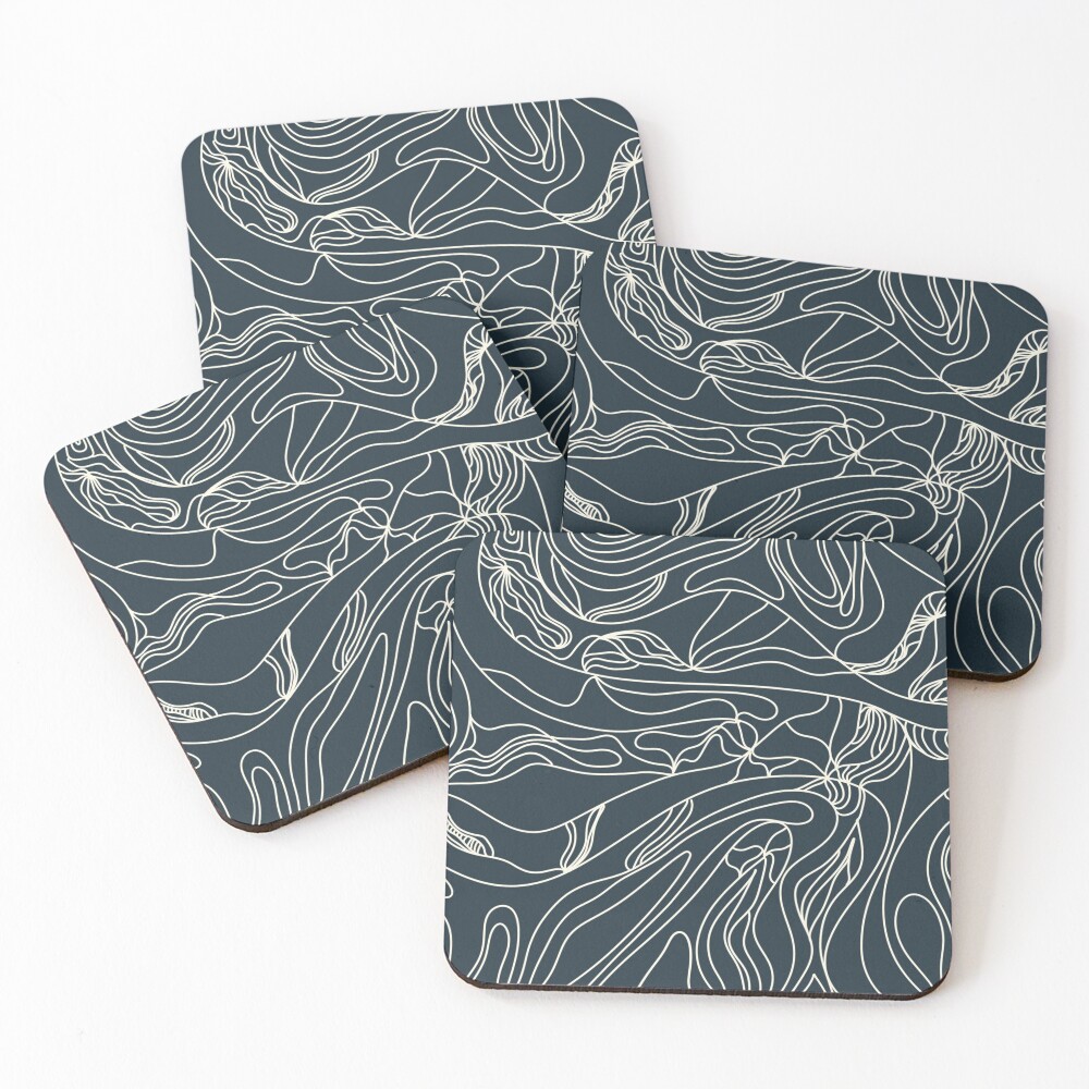 Item preview, Coasters (Set of 4) designed and sold by FunkyPattern.