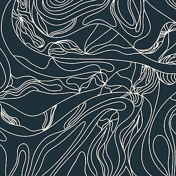 Artwork thumbnail, Blue lines by FunkyPattern
