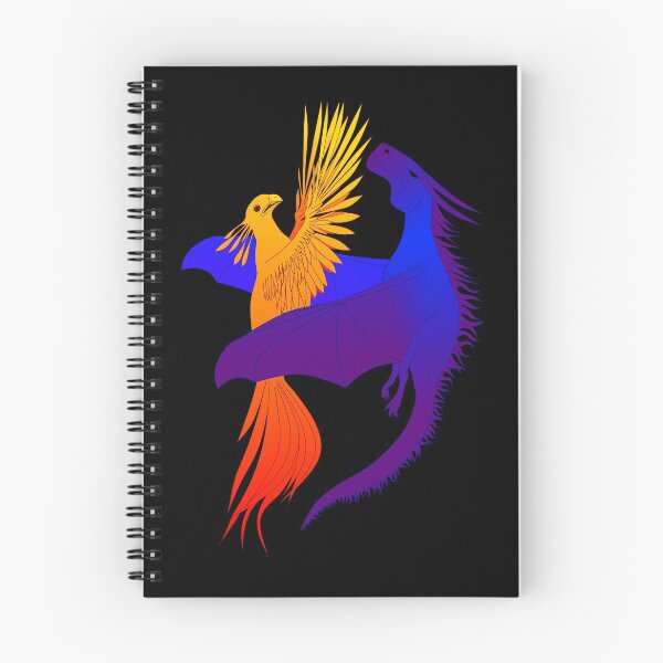 Artikelvorschau, Drache und Phoenix entworfen und verkauft von CathySW.