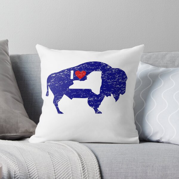 Buffalo Hockey - Spun Polyester Pillow – Buffalo Apparel Company