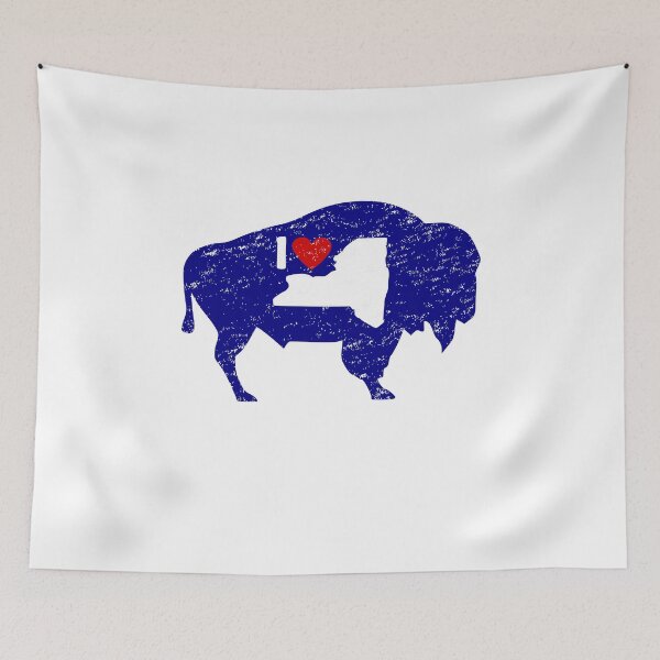 Aperçu de l'œuvre J'aime Buffalo NY en détresse créée et vendue par LaurenElin.