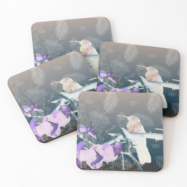 Item preview, Hummingbird on branch designed and sold by leeloolook.