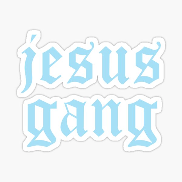 Artikel-Vorschau von Jesus Gang - lustige christliche Aufkleber und mehr, designt und verkauft von itswillharris.