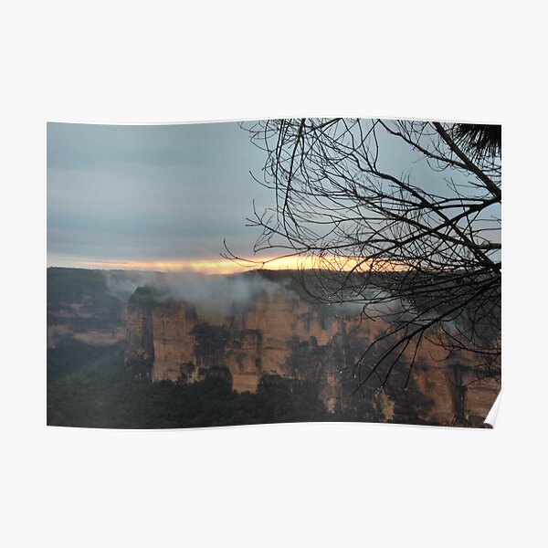 Evans Lookout Sunrise.4-1-11. Poster