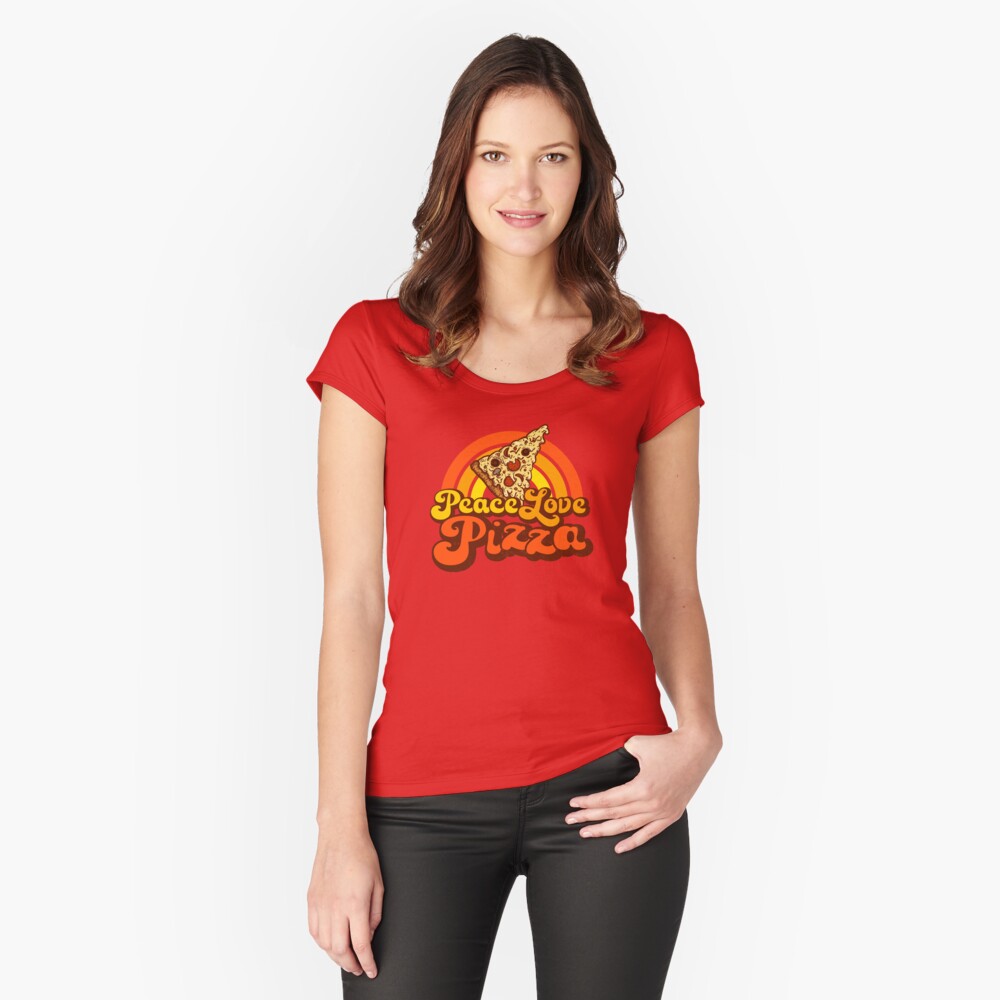 Item preview, Fitted Scoop T-Shirt designed and sold by jitterfly.
