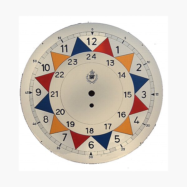 Item preview, RAF Sector clock designed and sold by JohnLowerson.