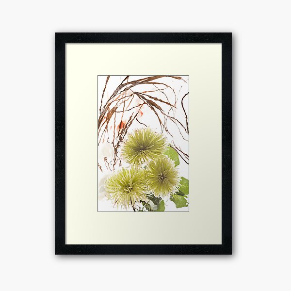 Green Spring Framed Art Print