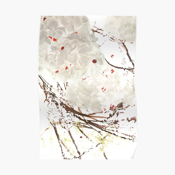 Snow Leaves Poster