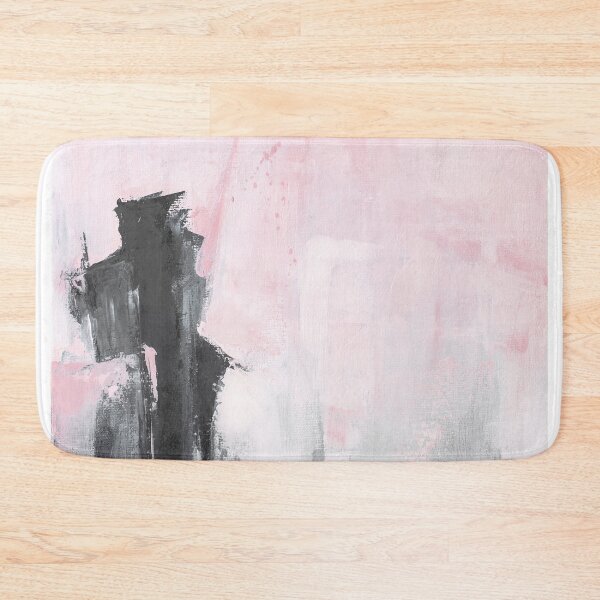 Item preview, pink gray black abstract designed and sold by ElaSzczepaniak.