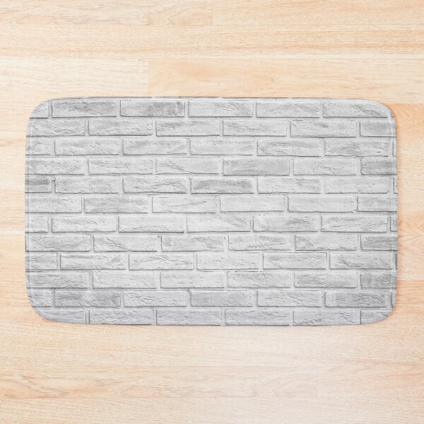 Item preview, White Exposed Brick Wall  designed and sold by ArtistPride.