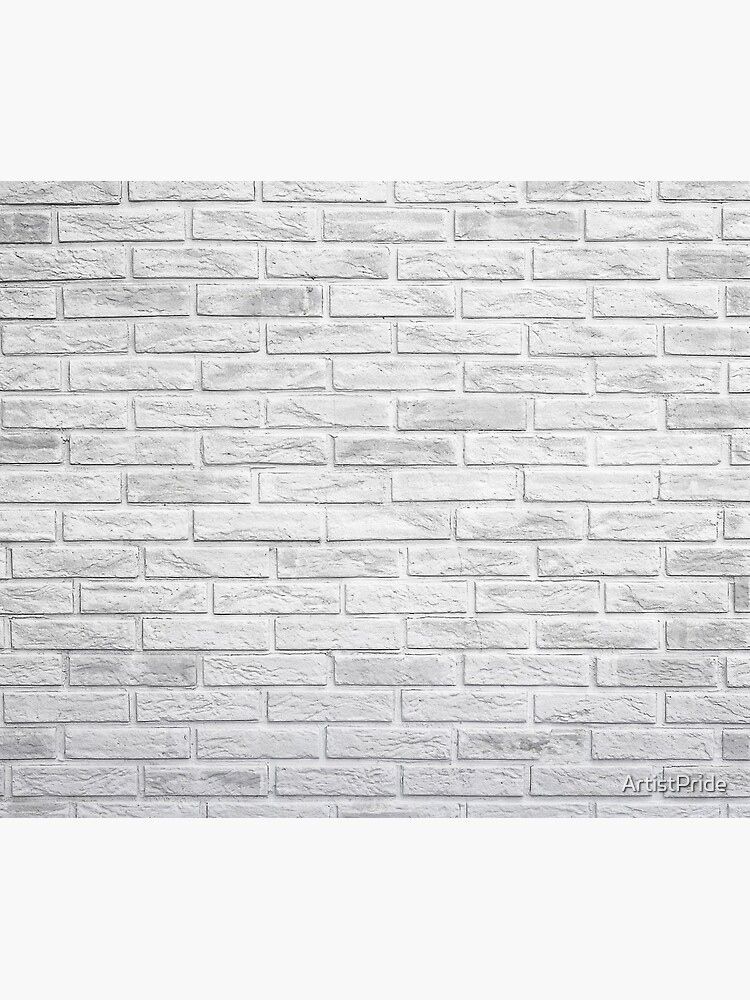 White best sale brick tapestry