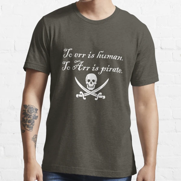  Arr Pirate Kids and Adult T-shirt : Clothing, Shoes & Jewelry