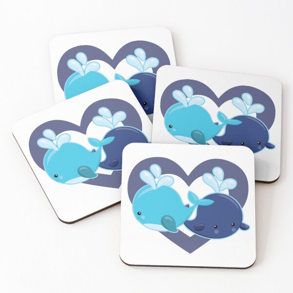 Item preview, Cute Whale Heart for Whale Lovers designed and sold by eternallygifted.