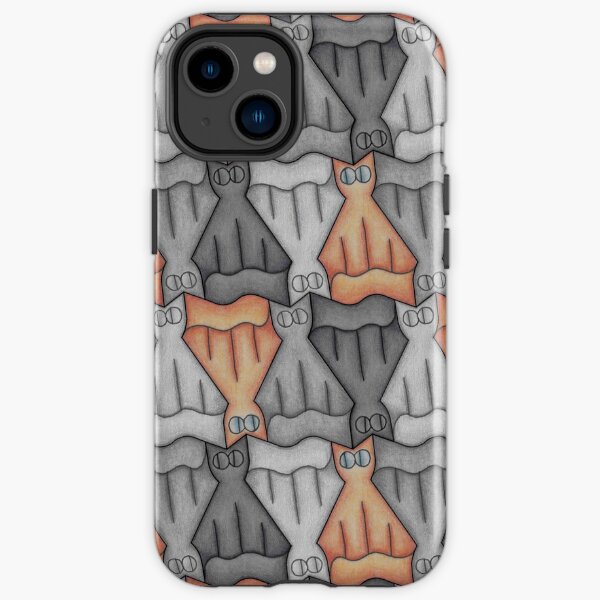 Cat tessellation iPhone Tough Case