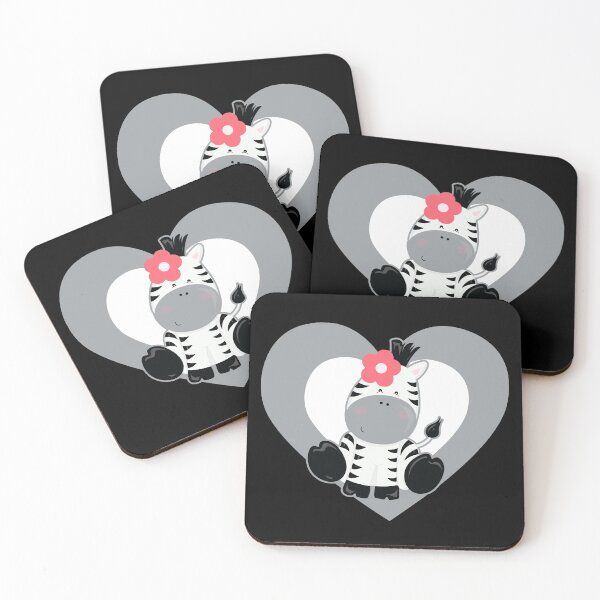 Item preview, Cute Zebra Heart for Baby Zebra Lovers designed and sold by eternallygifted.