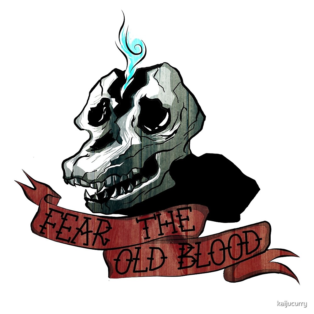 Bloodborne Byrgenwerth Fear The Old Blood Sigil By Kaijucurry Redbubble