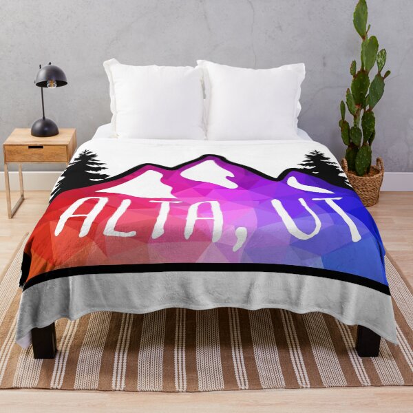 Item preview, Geometric Colorful Mountain Alta, Utah designed and sold by KlehmInTime.
