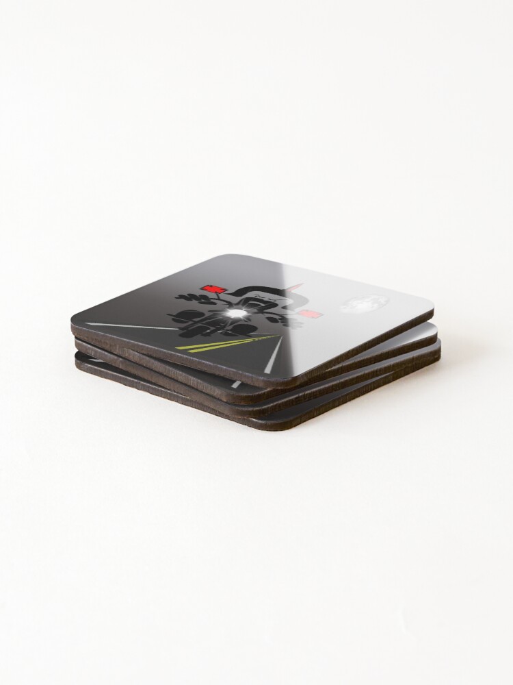 Thumbnail 4 of 5, Coasters (Set of 4), Midnight Rider designed and sold by JohnDSmith.