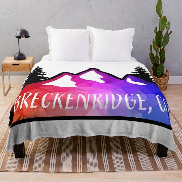 Item preview, Geometric Colorful Mountain Breckenridge, Colorado designed and sold by KlehmInTime.