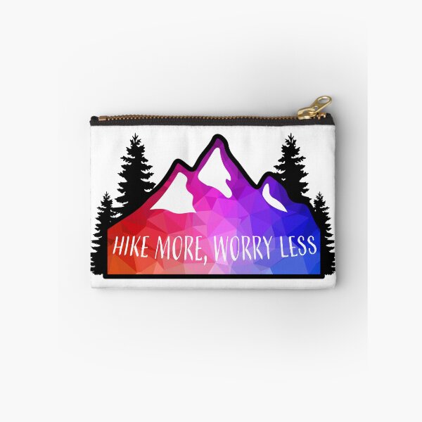 Item preview, Geometric Colorful Mountain Hike More, Worry Less designed and sold by KlehmInTime.