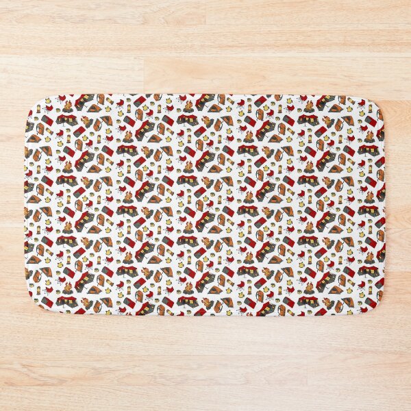 Item preview, Camping Pattern designed and sold by SonneFaunArt.