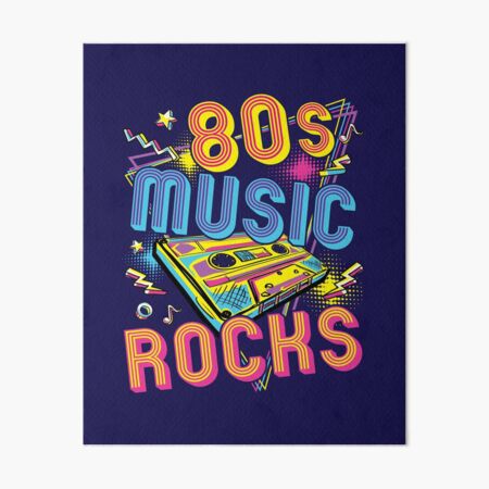 Artikel-Vorschau von 80er Musik rockt, designt und verkauft von jaygo.