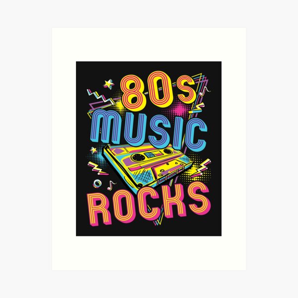 Artikel-Vorschau von 80er Musik rockt, designt und verkauft von jaygo.