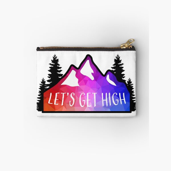 Item preview, Geometric Colorful Mountain Let's Get High designed and sold by KlehmInTime.