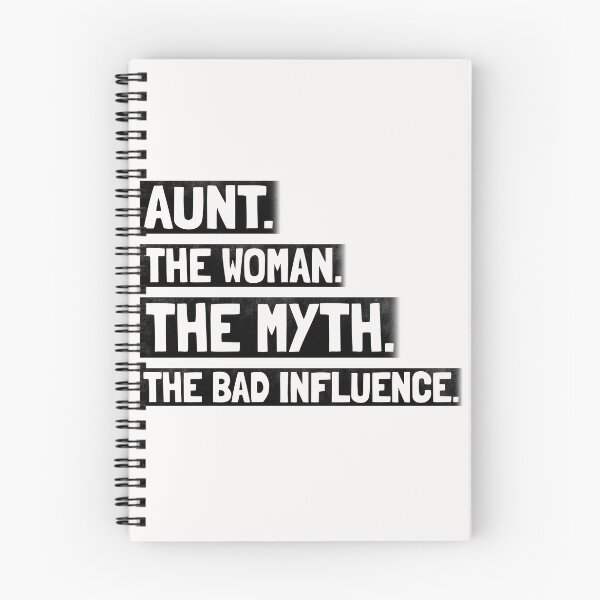 Item preview, Aunt The Woman The Myth The Bad Influence - Gift Auntie Aunt designed and sold by PremiumTShirts.