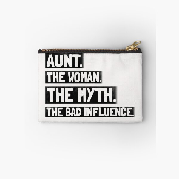 Item preview, Aunt The Woman The Myth The Bad Influence - Gift Auntie Aunt designed and sold by PremiumTShirts.