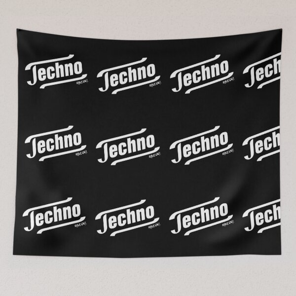 Item preview, Techno Tempo Meme designed and sold by Rave-On.