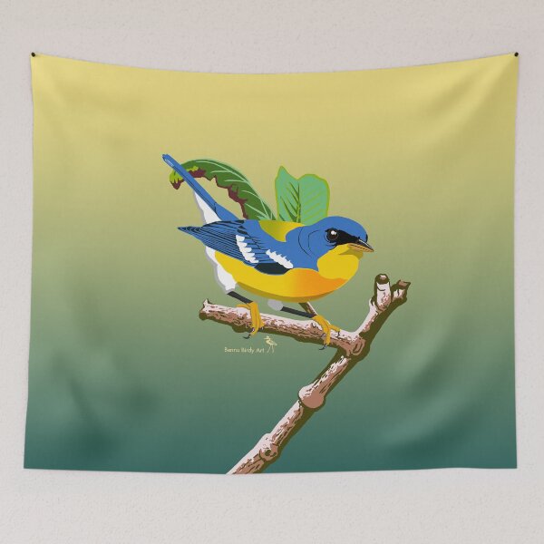 Item preview, Tropical Parula designed and sold by BennuBirdy.