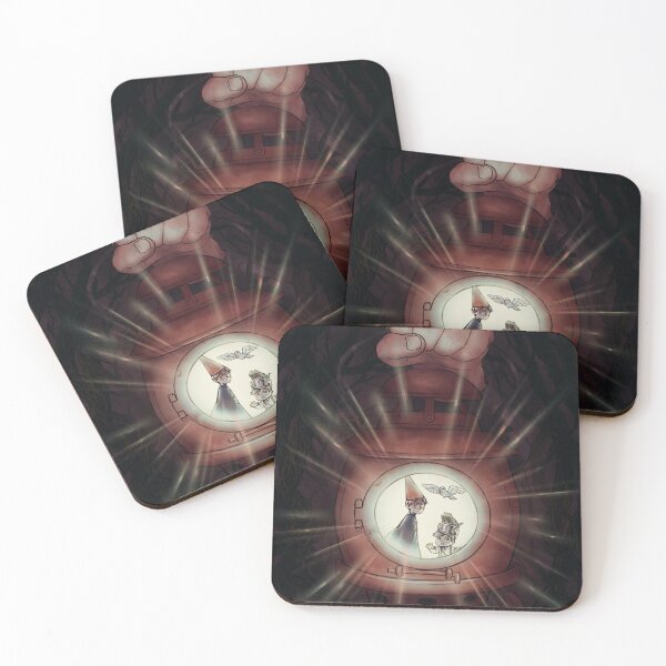 The Cursed Lantern Coasters (Set of 4)