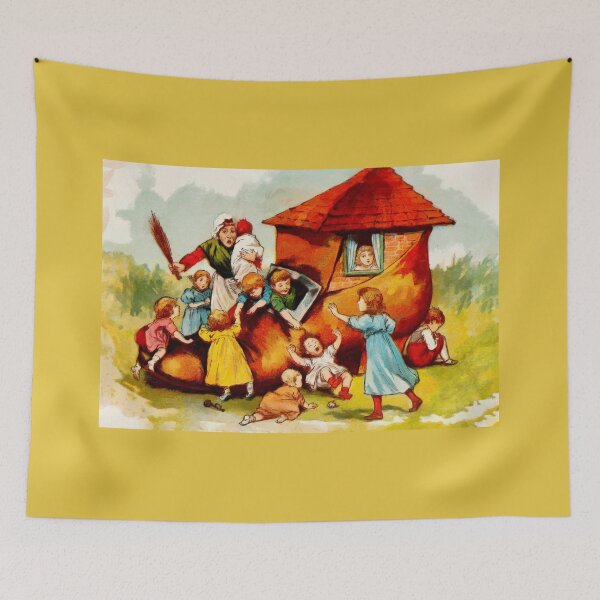 Item preview, There Was an Old Woman Who Lived in a Shoe designed and sold by PictureNZ.